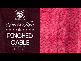 How to Knit the Pinched Cable Stitch