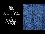 How to Knit the Cable 4 Front